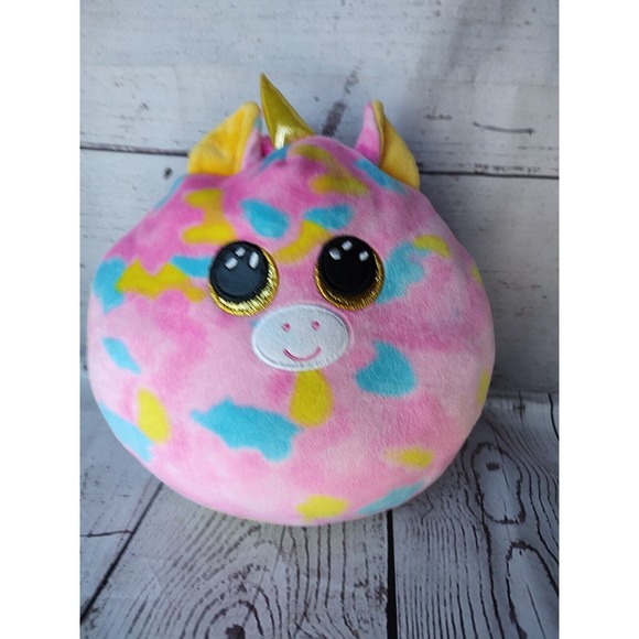 Ty Squish-a-Boos Fantasia 9 Inch Cushion Pillow Plush No Tag - Picture 1 of 6